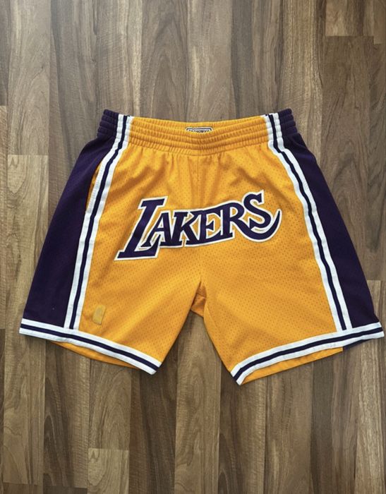 Spodenki Mitchell&Ness Los Angelese Lakers Custom Just Don Rozmiar L