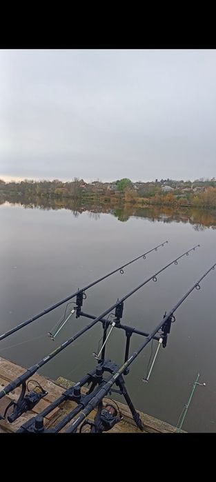 Короповий набір род под сигналізатори вудилища котушки