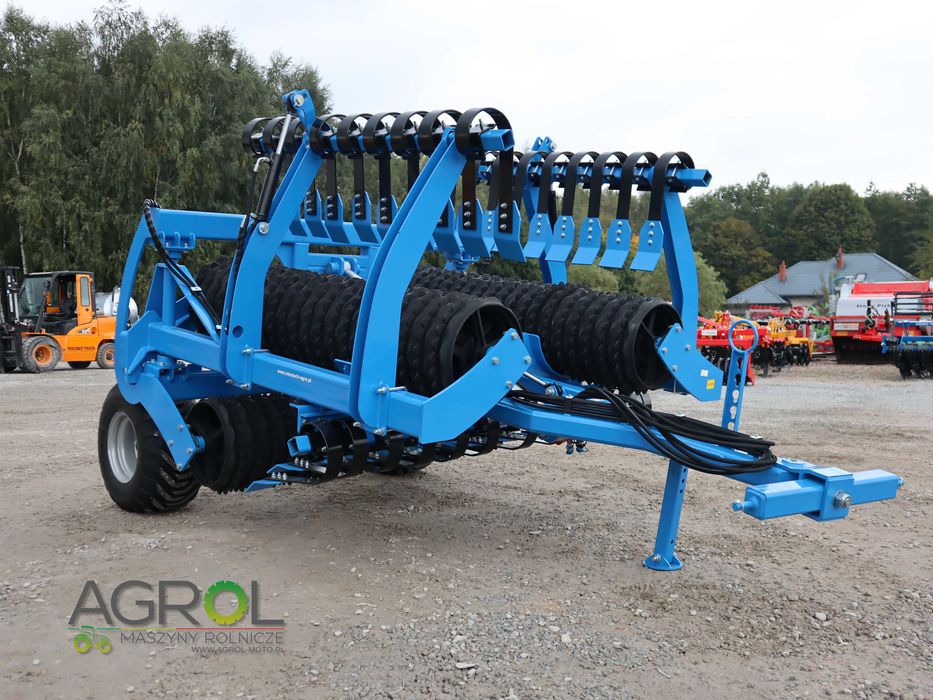Wał posiewny; uprawowy; TRIO 3,0m 3,4m fi500 Agro-Factory GROM 6,3 5,3