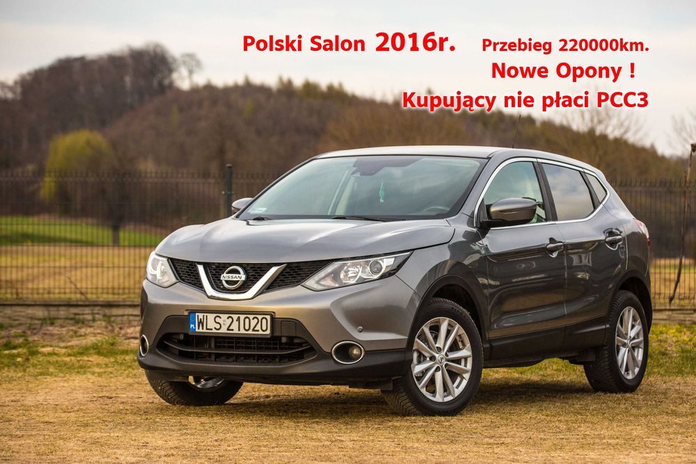 Nissan Qashqai 2016 Polska Najlepszy silnik 1.5 Polski Salon