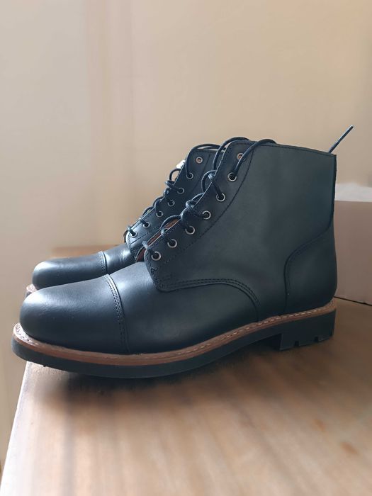 Botas de couro vintage