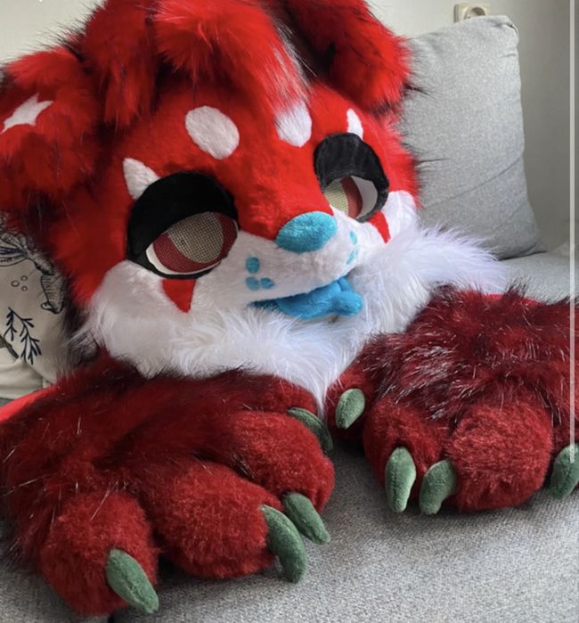 Fursuit Head + Łapki (Paws)