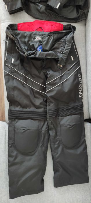 Kombinezon tekstylny dwuczęściowy czarny