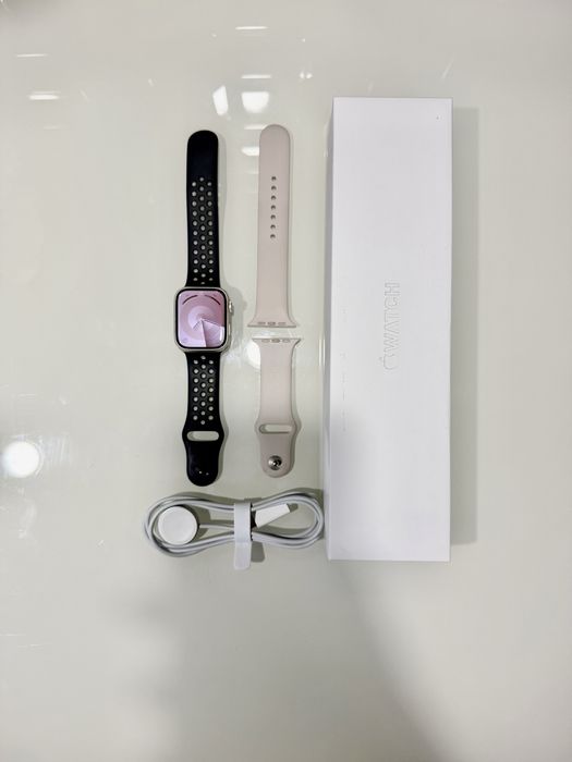 Apple watch 8 45mm, apple watch 8 Starlight Aluminum Case, series 8