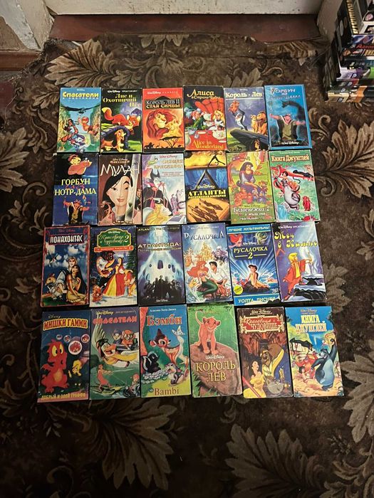 Мультики на відеокасетах (VHS)