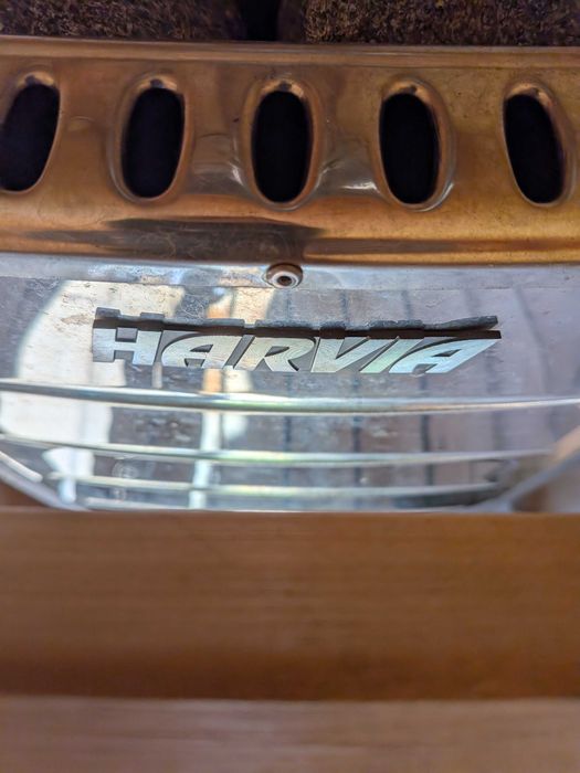 Wood sauna 6 seat, harvia