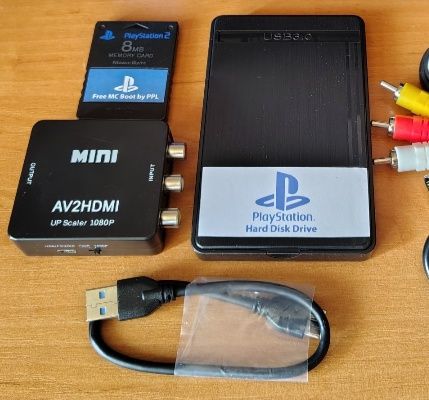 Жесткий диск PlayStation 2 1000Gb + 470 ігор PS2, плойка 2, Плейстейшн