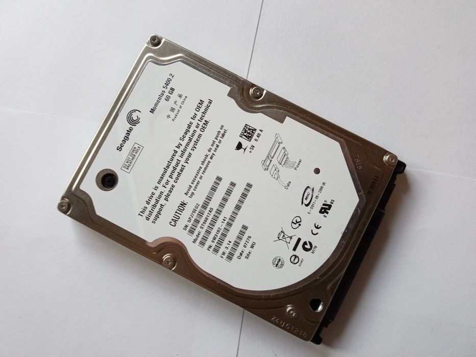 HDD 2.5 Sata 60gb