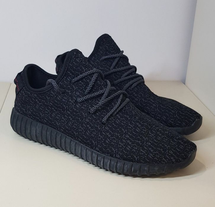 Adidas Yeezy Boost 350 Pirate Black 42 размер кроссовки кеды
