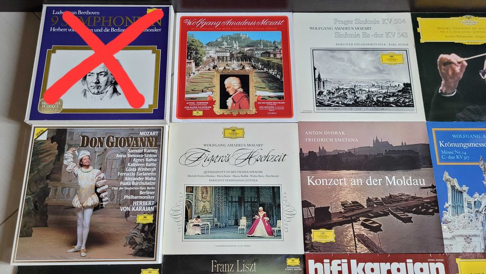 Płyta winylowa karajan Deutsche grammophon nówka