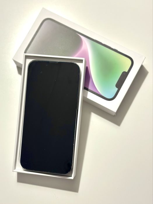 iPhone 14 eSim 128GB Midnight в коробці+ чохол