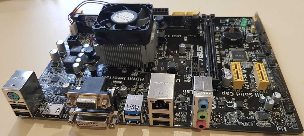 Материнська плата, процессор, оперативка, відеокарта