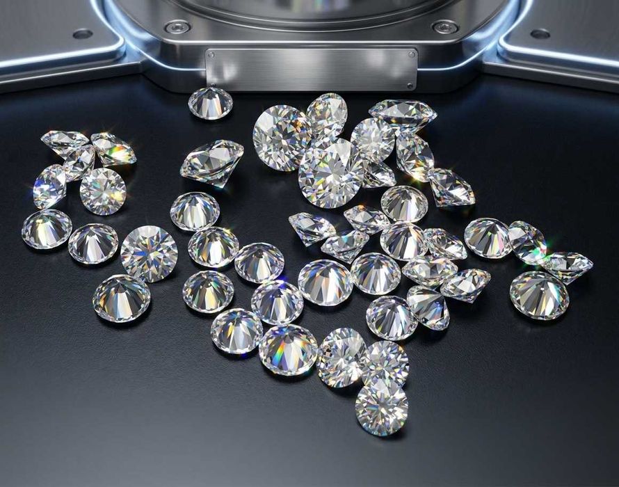 Diamantes Verdadeiros Laboratório D-VVS1 (Lotes 0.8mm a 2.6mm)