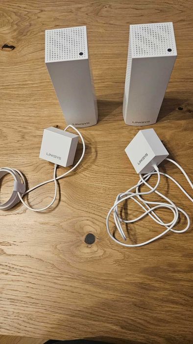Zestaw Routerów Mesh Linksys Velop WHW0302 v2 (2 szt.) AC2200 Tri-Band WiFi