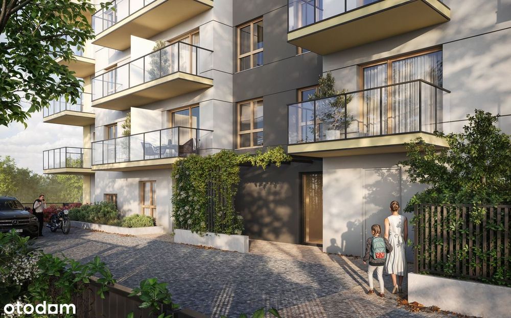 2-pokojowe mieszkanie 42m2 + balkon