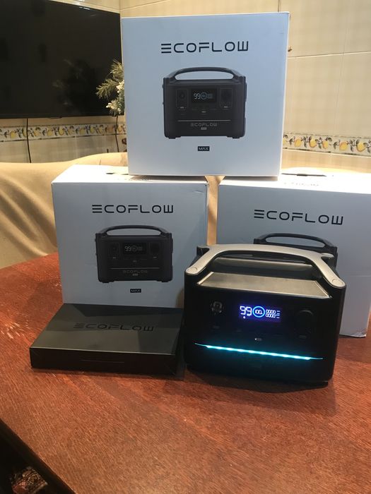 Зарядная станция Eco Flow River Max 600 европейская версия