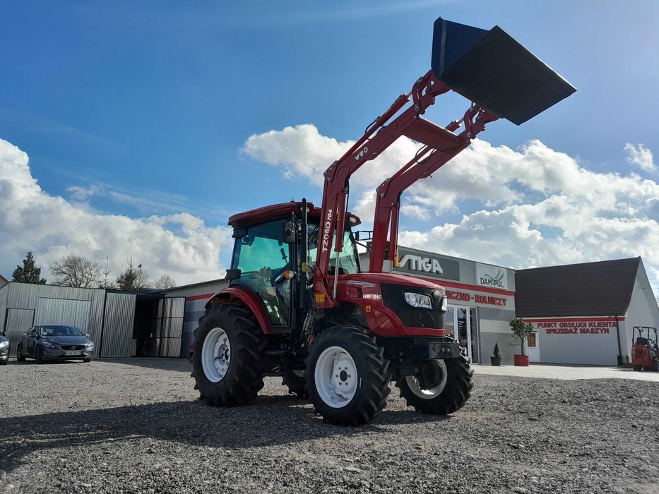 Ciągnik z ładowaczem YTO NMF 704C - Doosan - 4 cylindry - NOWY + TUR