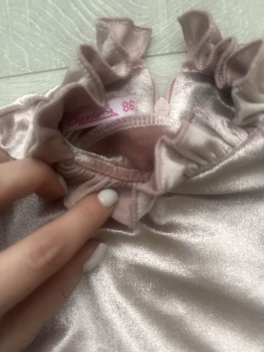 Святкова сукня Пудрова дитяча 86