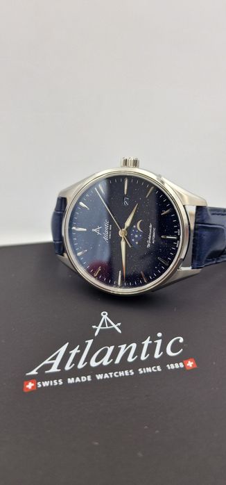 Atlantic Worldmaster Nightsky Moonphase Automatic - fazy księżyca