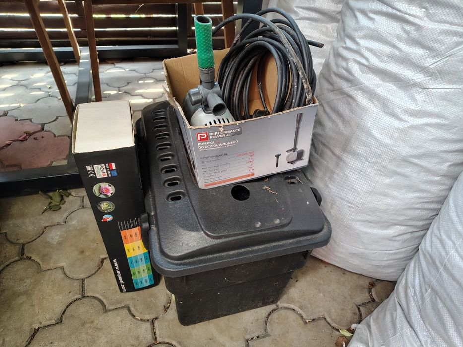Aquael filtr do oczka wodnego + lampa UV PS-9 + pompa  55W