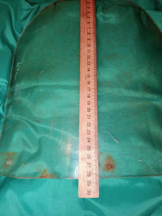 Мото оргстекло СССР 29×28cm б/у