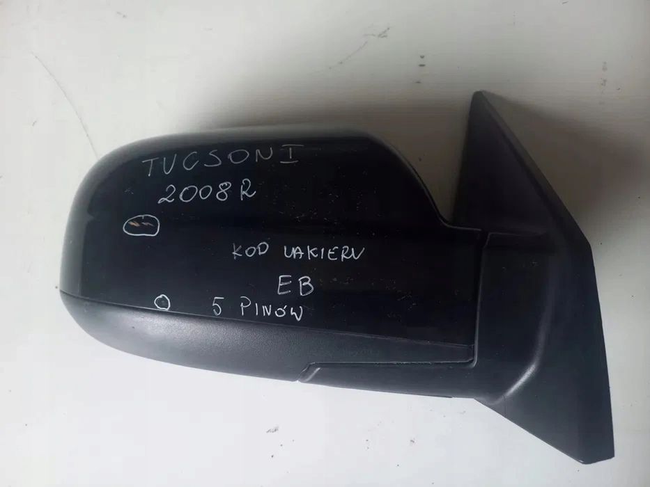lusterko prawe wersja angielska 2.0d hyundai tucson
