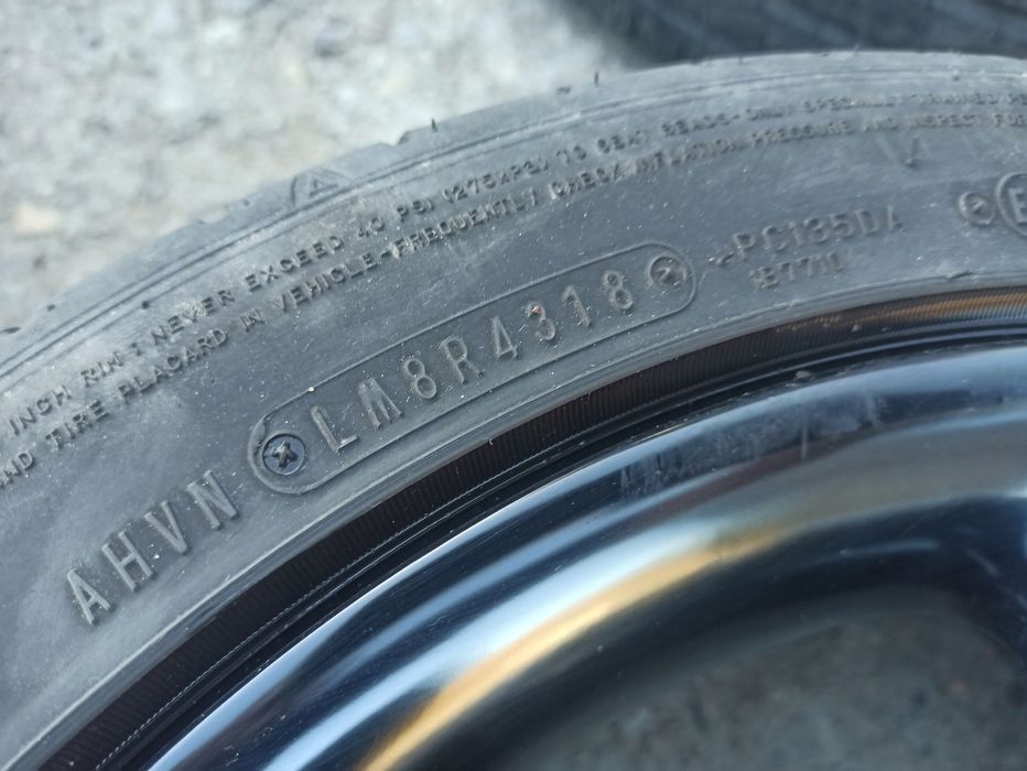 felgi aluminiowe peugeot 207 16 4x108 et15 z oponami