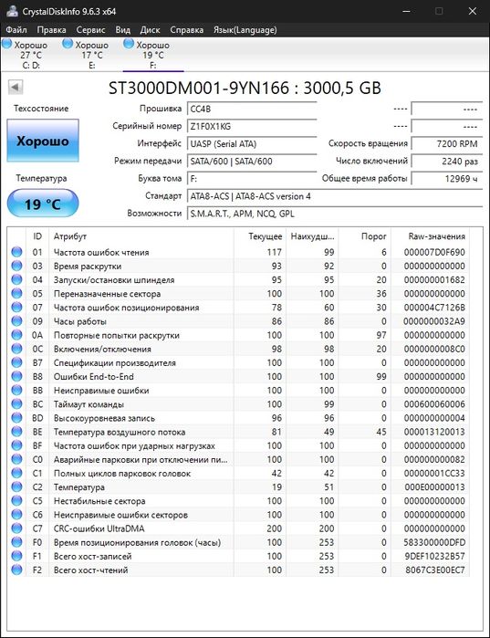 Жорсткий диск HDD Seagate ST3000DM001 3 тб 3тб 3tb 3 tb 3000gb 3000 gb