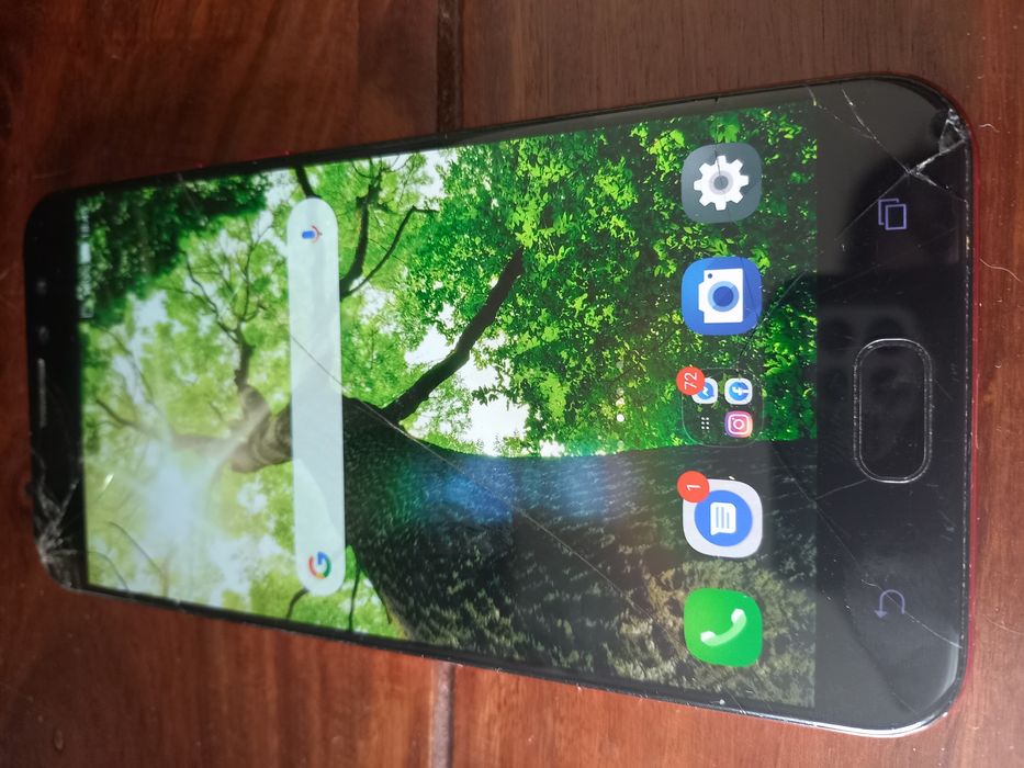 Smartfon Asus Zenfone 4 SelfiePro ZD552KL pęknięta matryca sprawny