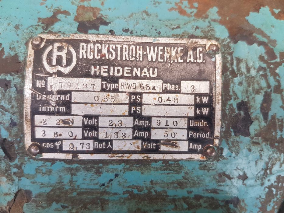 Sprzedam silnik elektryczny - trójfazowy