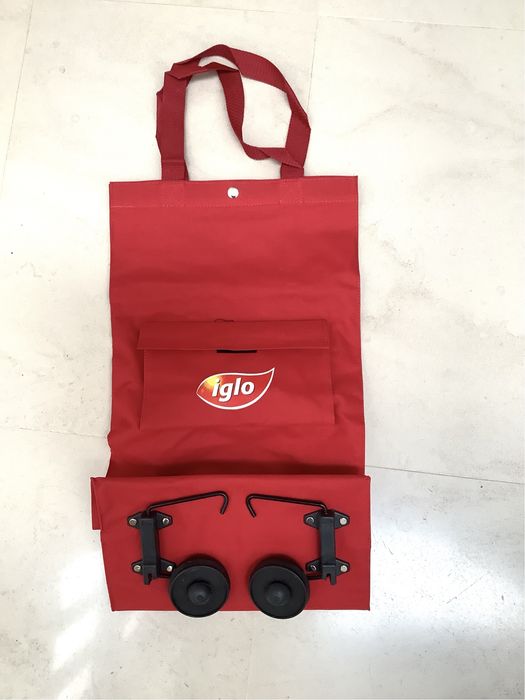 Saco de compras com rodas, novo