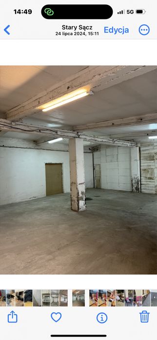 Hale wynajmę Stary Sącz