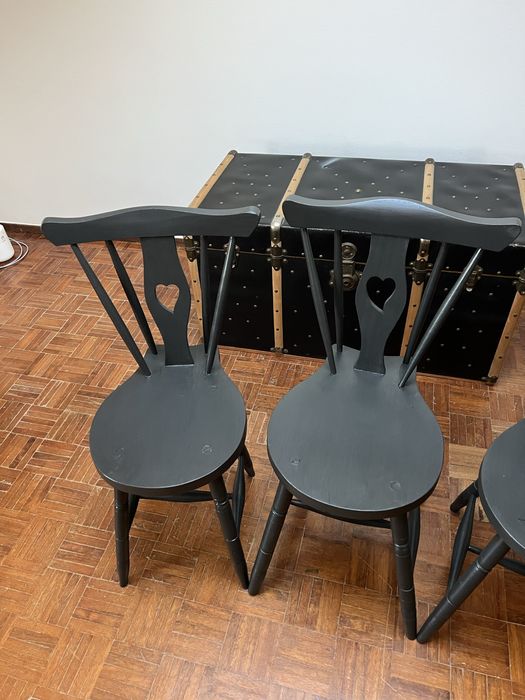 3 cadeiras rabo de bacalhau