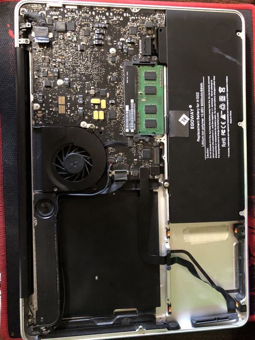 MacBook pro 13 (a1278) 2010 по запчастям