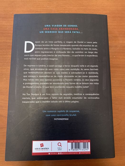 Na tua sombra- Mark Edwards