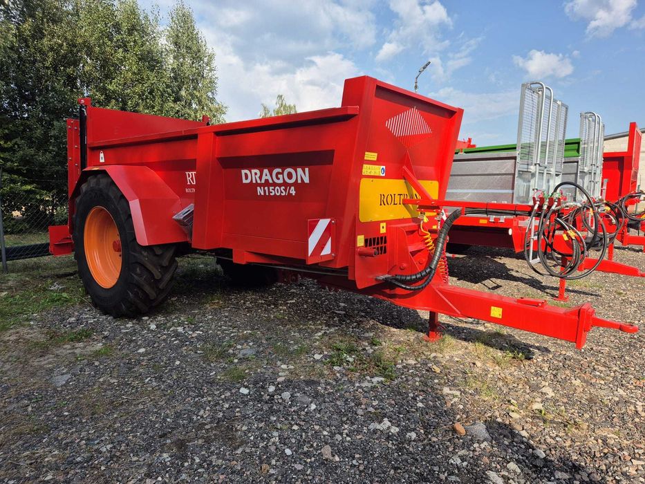 Rozrzutnik obornika 6-8 ton Rol-Trans Pronar Sipma pionowy poziomy