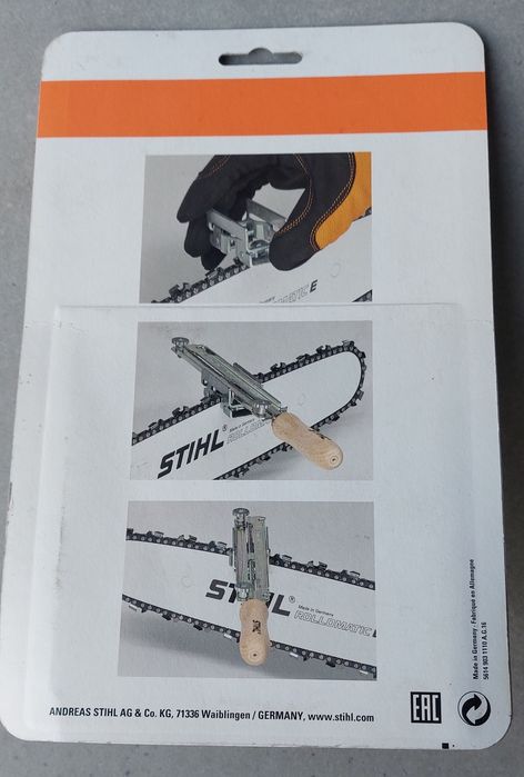 Zestaw do ostrzenia pił łańcuchowych STIHL + uchwyt