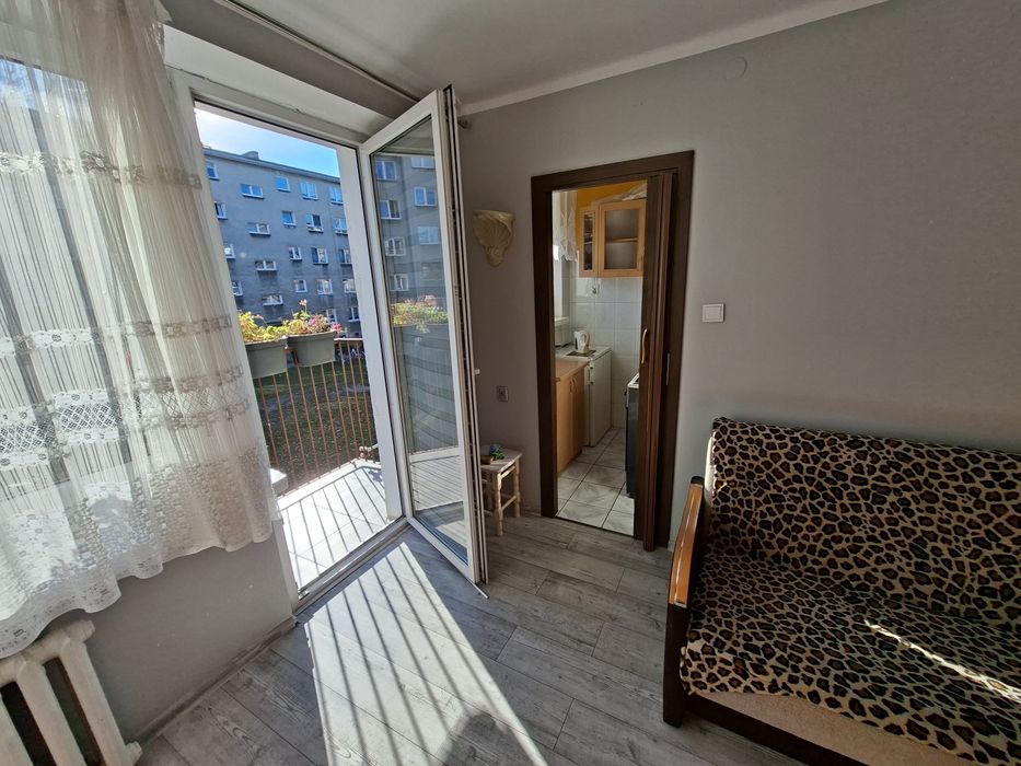 Sloneczna przytulna kawalerka ul.Zamenhofa,1 pietro ,balkon