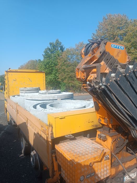 Бетоні кільця креничні та каналізації різних розмірів.