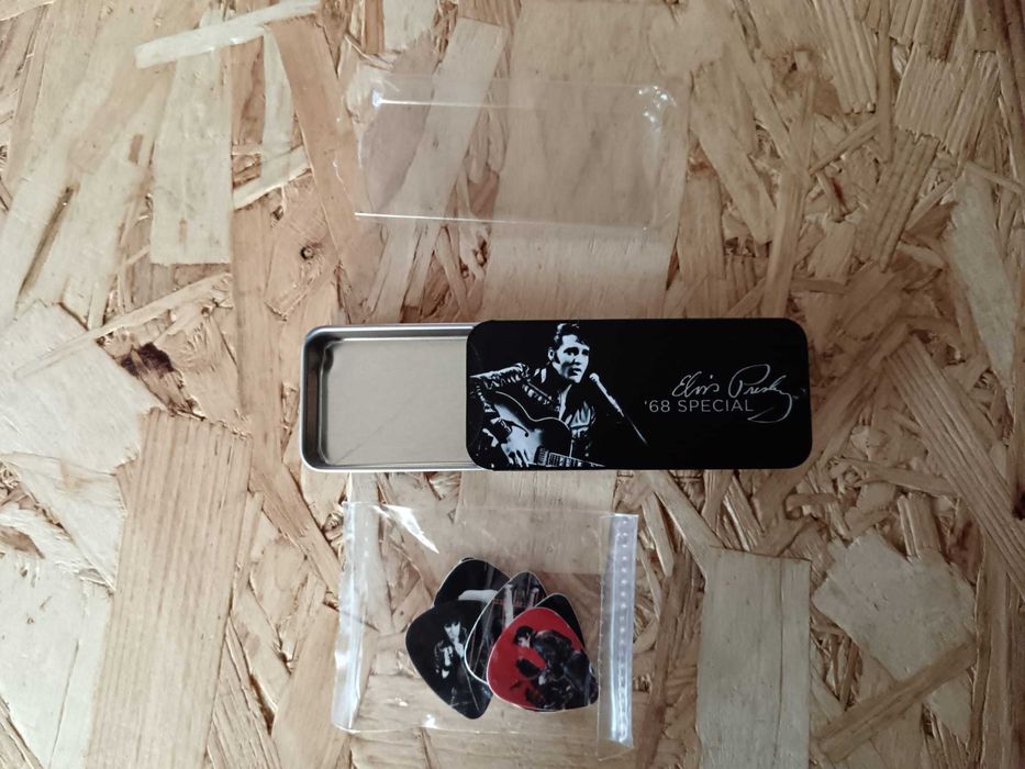 Dunlop EPPT02 Elvis Presley '68 Special Pick Tin.Vintage Rare!