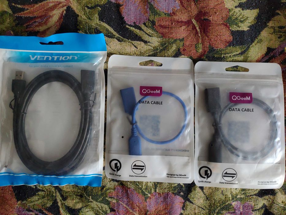 Ugreen, Vention, Baseus, etc, - зарядные/дата кабели, HUB USB A