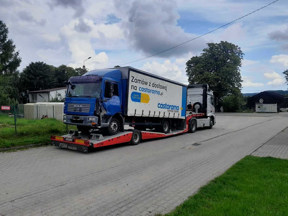 Laweta Tir Transport ciągników siodłowych S6