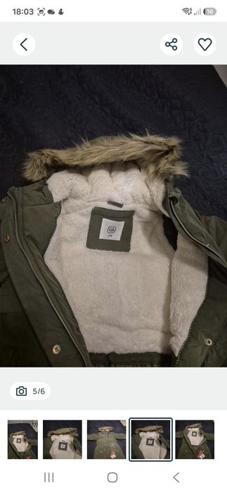 Kurtka parka Cool Club NOWA r. 146
