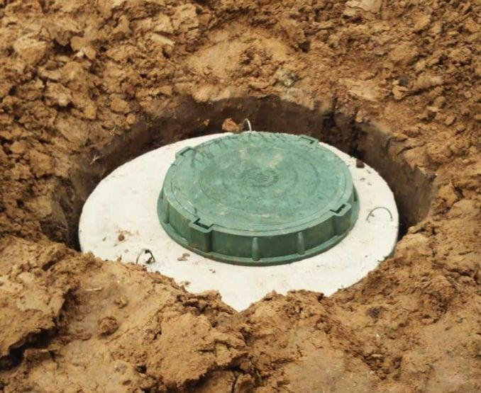 Канализация из бетонных колец септик - ТУ70 под ключ за день