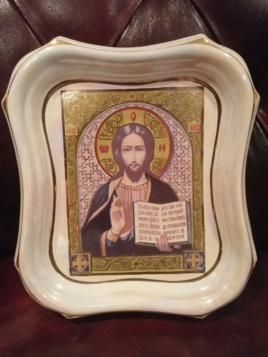 Икона фарфор