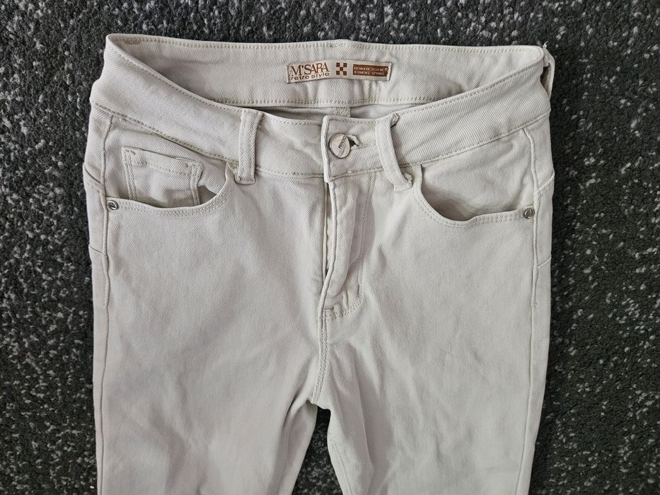 Spodnie damskie jeans rurki M.Sara XS 33