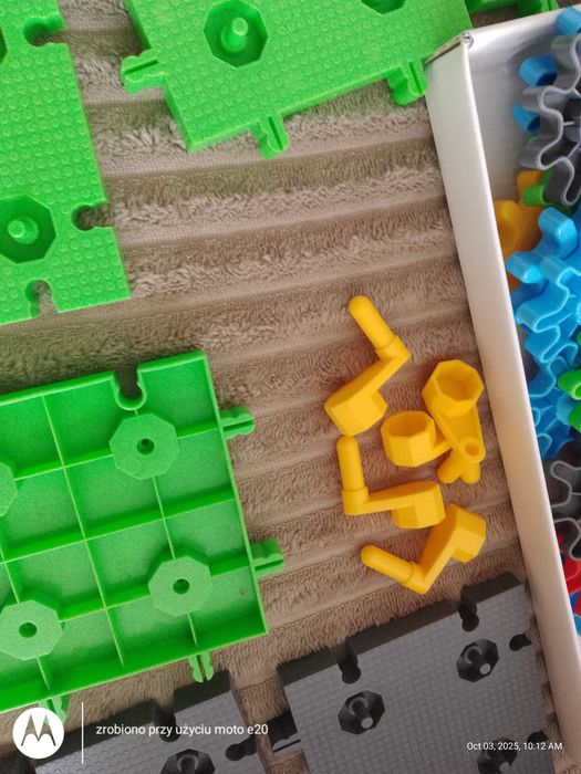 Klocki konstrukcyjne Korbo 117 elementów