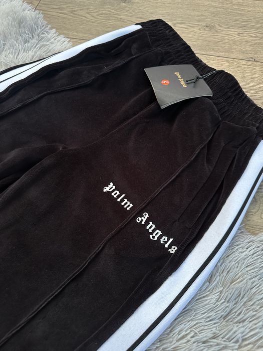 НОВІ Штани ВЕЛЮР Palm Angels Black Velour | Брюки бархатные  Пальм енджилс палм pants/бархатні/
