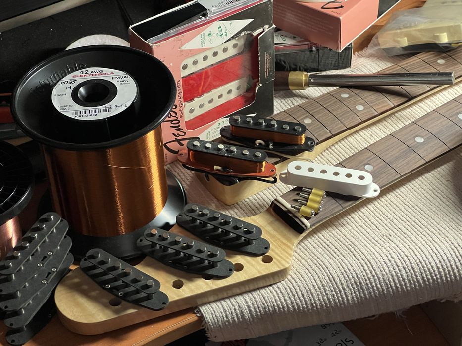 Звукосниматели Fender Stratocaster / Heavy Formwar / Scatterwound