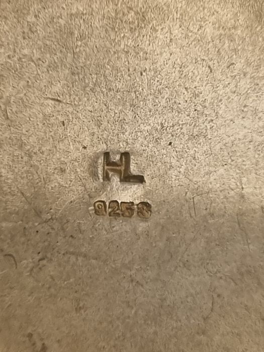 Srebro Sterling  - broszka emaliowana/Norwegia